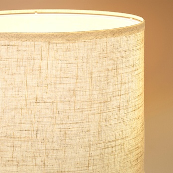 Stojací lampa GOLDEE černá/béžová 4