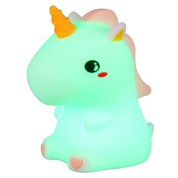 Stolní LED RGB lampa GOLDY bílá 2