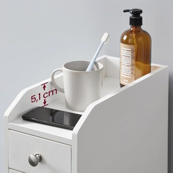 Koupelnová skříňka GORDES 18 bílá 2