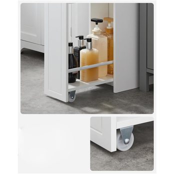 Koupelnová skříňka GORDES 18 bílá 3