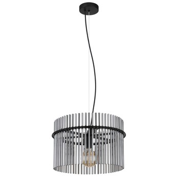 Závěsné svítidlo GORLEY černá/stříbrná, šířka 40 cm 1