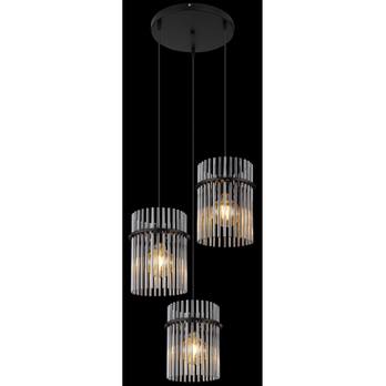 Závěsné svítidlo GORLEY černá, výška 140 cm 3
