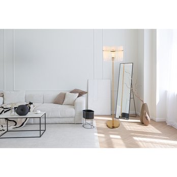 Stojací lampa GORLEY zlatá 2