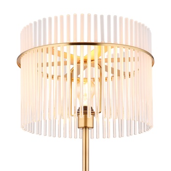 Stojací lampa GORLEY zlatá 5
