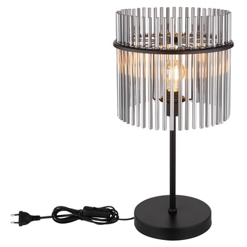 Stolní lampa GORLEY černá/šedá 5