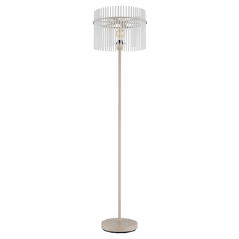 Stojací lampa GORLEY písková/průhledná 3