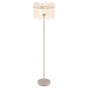 Stojací lampa GORLEY písková/průhledná 4