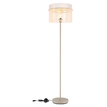 Stojací lampa GORLEY písková/průhledná 5