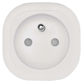 Zásuvka GOSMART P5551 bílá 3