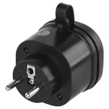 Venkovní zásuvka GOSMART P5552 černá 5