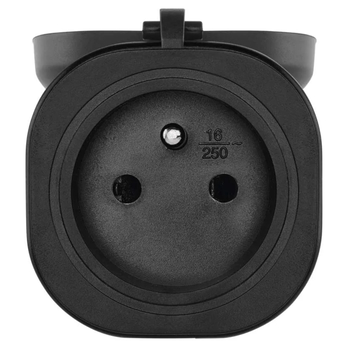 Venkovní zásuvka GOSMART P5552 černá 6