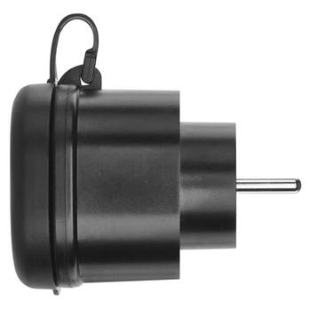 Venkovní zásuvka GOSMART P5552 černá 7