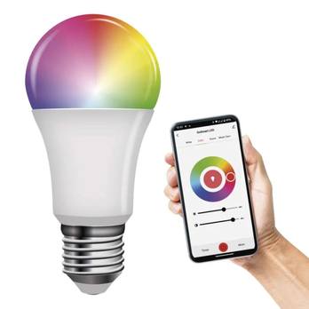 Smart LED žárovka stmívatelná GOSMART ZQW514R E27, 9W, vícebarevná + RGB 3