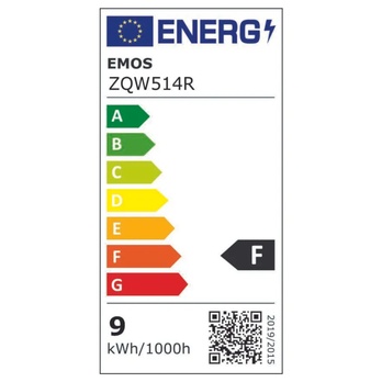 Smart LED žárovka stmívatelná GOSMART ZQW514R E27, 9W, vícebarevná + RGB 4