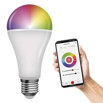 Smart LED žárovka stmívatelná GOSMART ZQW516R E27, 14W, vícebarevná + RGB 3