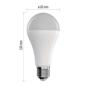 Smart LED žárovka stmívatelná GOSMART ZQW516R E27, 14W, vícebarevná + RGB 5