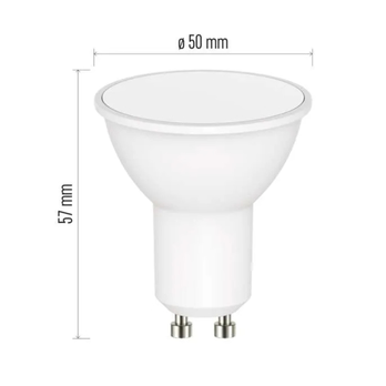 Smart LED žárovka stmívatelná GOSMART ZQW832R GU10, 4,8W, vícebarevná + RGB 4