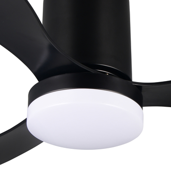 Stropní LED svítidlo s ventilátorem GÖTEBORG černá 1