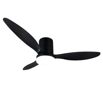 Stropní LED svítidlo s ventilátorem GÖTEBORG černá 2