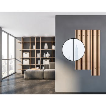 Předsíňový panel GRACE II dub artisan/černá 8