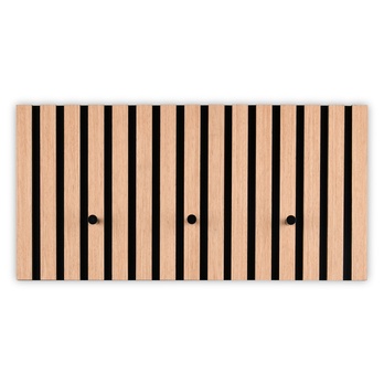 Předsíňový panel GRACE dub artisan/černá 3