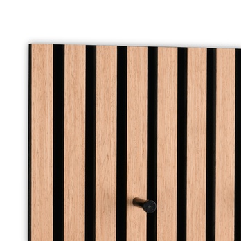 Předsíňový panel GRACE dub artisan/černá 4