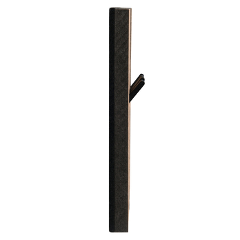 Nástěnný věšák GRACE dub artisan/černá 7