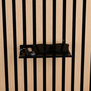 Police pro předsíňový panel GRACE černá 4
