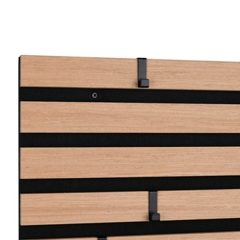 Předsíňový panel GRACE dub artisan/černá, šířka 80 cm 6