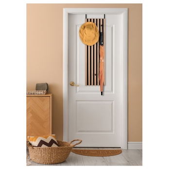 Předsíňový panel GRACE dub artisan/černá, šířka 30 cm 1
