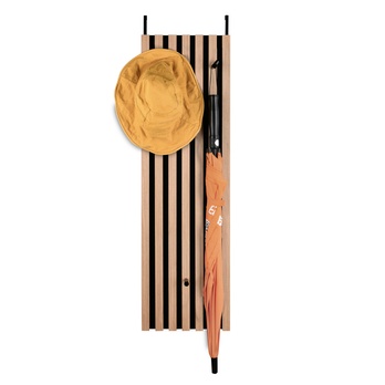 Předsíňový panel GRACE dub artisan/černá, šířka 30 cm 2