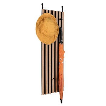 Předsíňový panel GRACE dub artisan/černá, šířka 30 cm 4