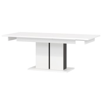 Jídelní stůl GRACIA MR12 bílá/černá 1