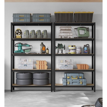 Skladovací regál  GRADE 6 černá 1