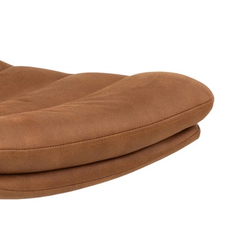 Jídelní židle GRAFTON koňaková/matná černá 8