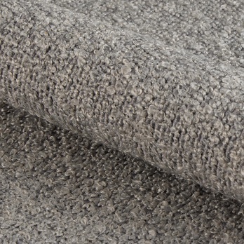 Jídelní židle GRAFTON světle šedá/matná černá 10