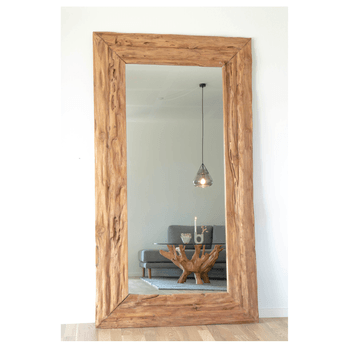 Zrcadlo GRANADA teak 1