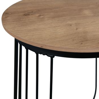 Přístavný stolek GRANIA dub artisan/černá 5