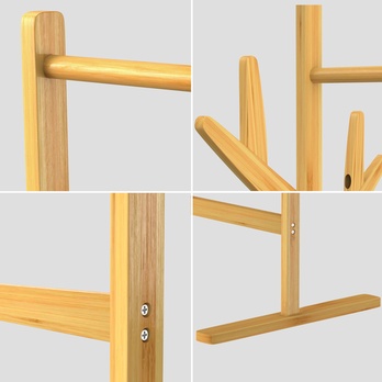 Stojan na šaty GREAT bambus 2