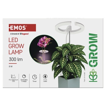 Pěstební lampa GROW Z7902 bílá 5
