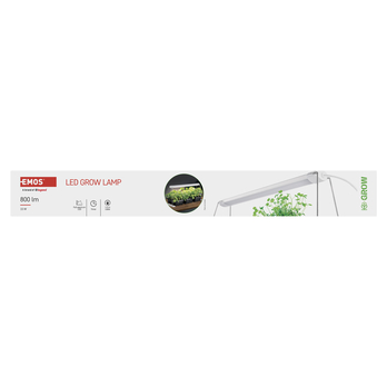 Pěstební lampa GROW Z7903 bílá 6