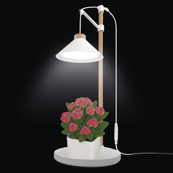 Pěstební lampa GROW Z7905 bílá/přírodní 2