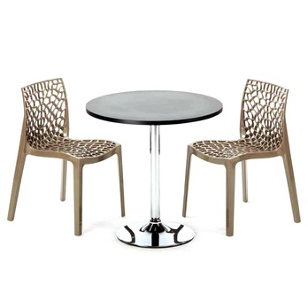 Jídelní židle GRUVYER mocca 1