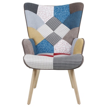 Křeslo GUNNAR 1 patchwork 1