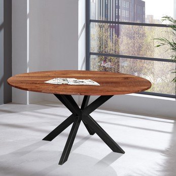 Jídelní stůl GURU FOREST akácie, pr. 140 cm 1