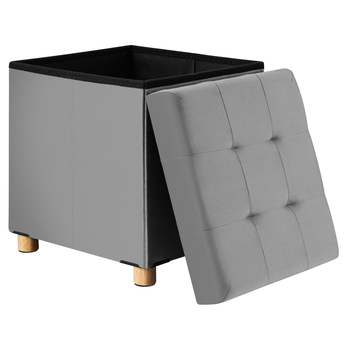 Taburet  HALL 1 šedá 2