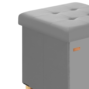 Taburet  HALL 1 šedá 3