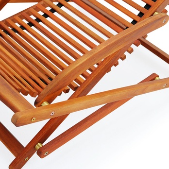 Zahradní lehátko HAMMOCK hnědá 4