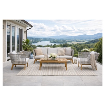 Zahradní set HANNES krémová 1