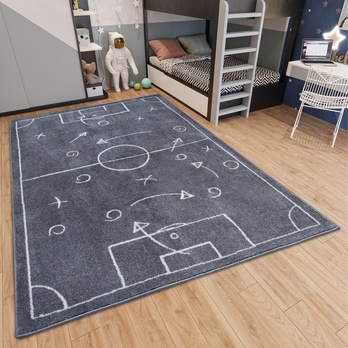 Koberec HANSE HOME ADVENTURES 105949 tmavě šedá/bílá, 160x235 cm 1